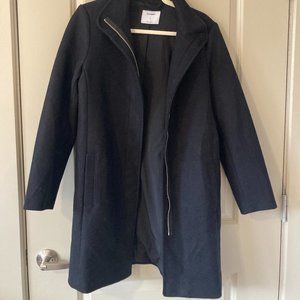 Old Navy Black Zip Coat